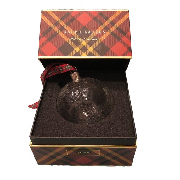 Ralph Lauren Other - Ralph Lauren Glass Ornament Ball Dalton New In Box